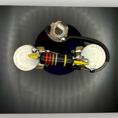 Gibson Les Paul Jr./SG Junior premium wiring harness- 50s style with 0.022uF Bumblebee capacitor image 1