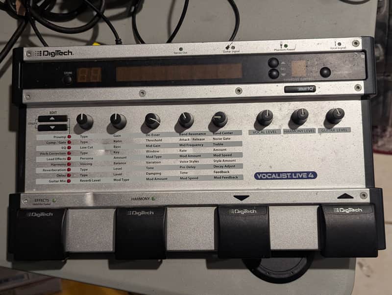 DigiTech Vocalist Live 4 Vocal Effect Processor | Reverb Canada