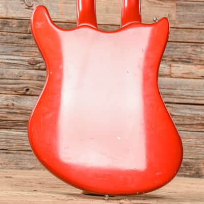 Mosrite Joe Maphis Double Neck Orange 1971 image 9