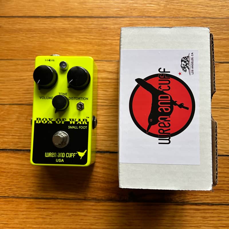 ギター Wren and cuff custom shop Box of War Wren and Cuff Custom Shop Box of War Small Foot w/ Box | Reverb