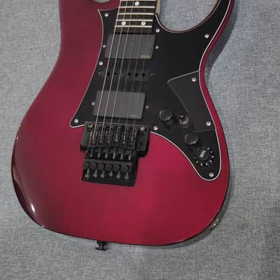 Ibanez RG550 1997 w/rare flame neck ¦ Improved with EMG 81-85 image 2