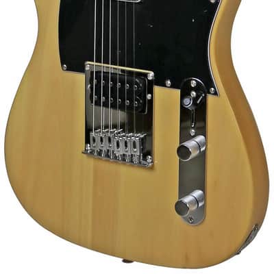 Vault GTLMN Ovangkol Fretboard Electric Guitar - Natural w/ Gig Bag image 4