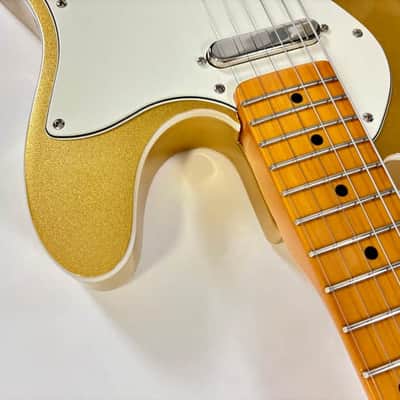Fender Squier Telecaster Thinline '60s Classic Vibe 2022 - Aztec Gold image 3