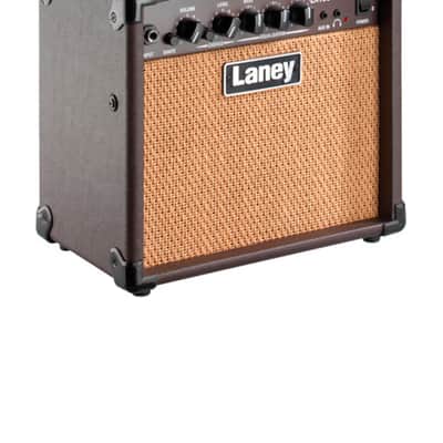Laney LA15C 15W Acoustic Guitar Combo Amp With 2x5" Speakers Chorus EQ Aux-In Headphone Out image 3