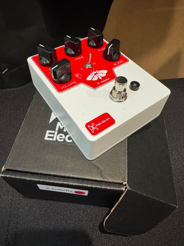 Moth electric P Isabella rams head muff fuzz guitar pedal image 1