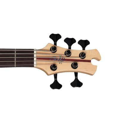 Tobias Growler V 5-String Bass w/ Bartolini Pickups and Gig Bag - Natural image 7
