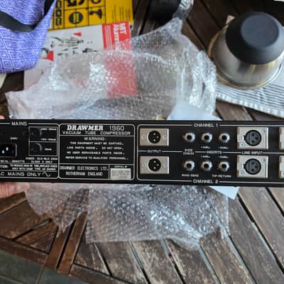 Drawmer 1960 2-Channel Mic Pre / Compressor 1993 - Present - Black image 2
