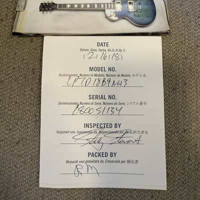 Gibson Les Paul Traditional 2018 - Blueberry Burst image 6