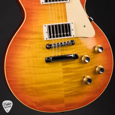 Gibson Custom Shop PSL 1960 Les Paul Standard Reissue V3 Gloss Tangerine Burst 8.5 #05413 image 6