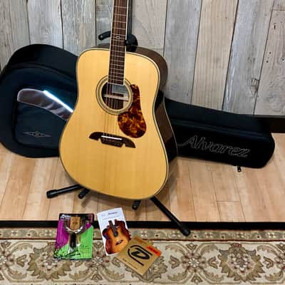 Alvarez Masterworks MD70EBG Dreadnought"All Solid  Rosewood  Acoustic-Electric Guitar, Support Small image 16