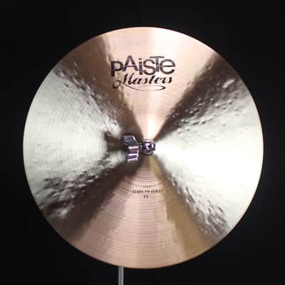 Paiste 15" Masters Thin Hi Hats - 788g/952g (video demo) image 1