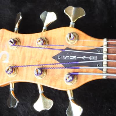 Ken Smith Maple Walnut 6 String Bass 2004 - Natural image 6