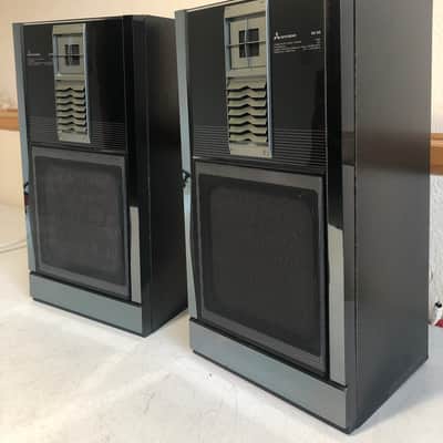 Mitsubishi SS-50 Bookshelf Speakers Audiophile Vintage HiFi Stereo Frequency image 3