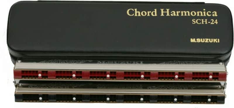 Suzuki SCH-24 Chord Harmonica 96-Notes, 24 Chords. Brand New! | Reverb
