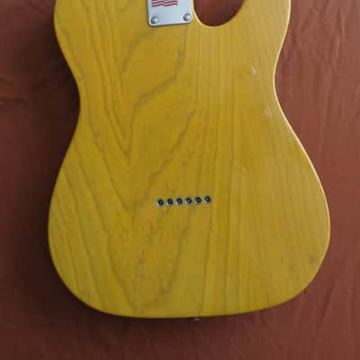 Lefty, Left Handed Fender American Vintage ‘52 Telecaster Reissue, Maple Fretboard, Butterscotch Blo image 11