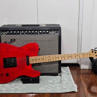 Fernandes TE-85T 1990s - Transparent Cherry Red Upgraded! image 2