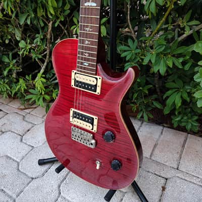 PRS Singlecut Trem 10 Top Birds Black Cherry Pre-Lawsuit Model *UNPLAYED* 2003 image 9