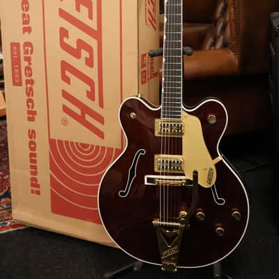 Gretsch G6122TG Players Edition Country Gentleman Bigsby Walnut Stain image 11