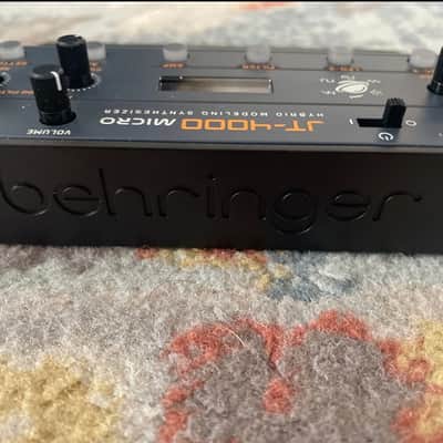 Behringer JT-4000 Micro 4-Voice Hybrid Modeling Synthesizer 2023 - Present - Blue / Black image 2