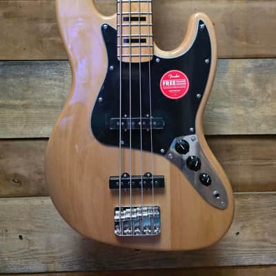 Squier Classic Vibe 70's Jazz Bass Maple Neck - Natural image 2