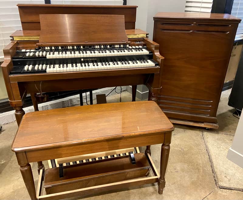 Hammond B3 Organ with Leslie Model 122- 1973....Owned by Ken Nordine image 1