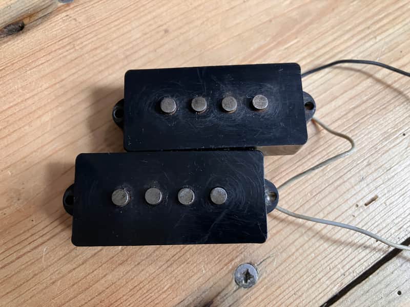 Rockson Bass II Bass Guitar Neck P Bass Pickup 1980s Taiwan Japan ? image 1