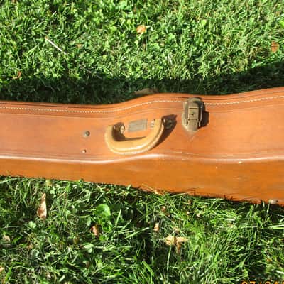 Gibson ES-140 & LG-2 3/4 Lipton Guitar Case, 1950's, Rare image 3