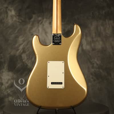 2014 Fender 60th Anniversary American Standard Stratocaster Aztec Gold image 16