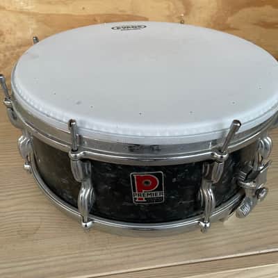 Premier  1960’s premier snare drum 1960’s Black marble imagen 7