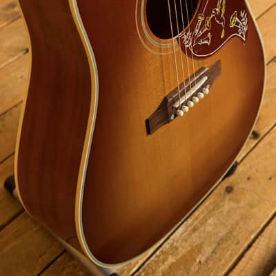 Gibson 1960 Hummingbird Fixed Bridge Heritage Cherry Sunburst image 6