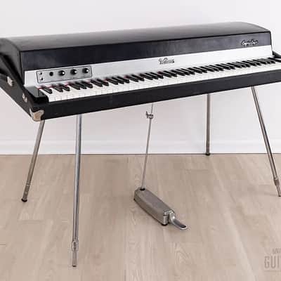 Fender Rhodes Suitcase Piano 88-Key Electric Piano 1972 - 1974 - Black Rounded Top image 18