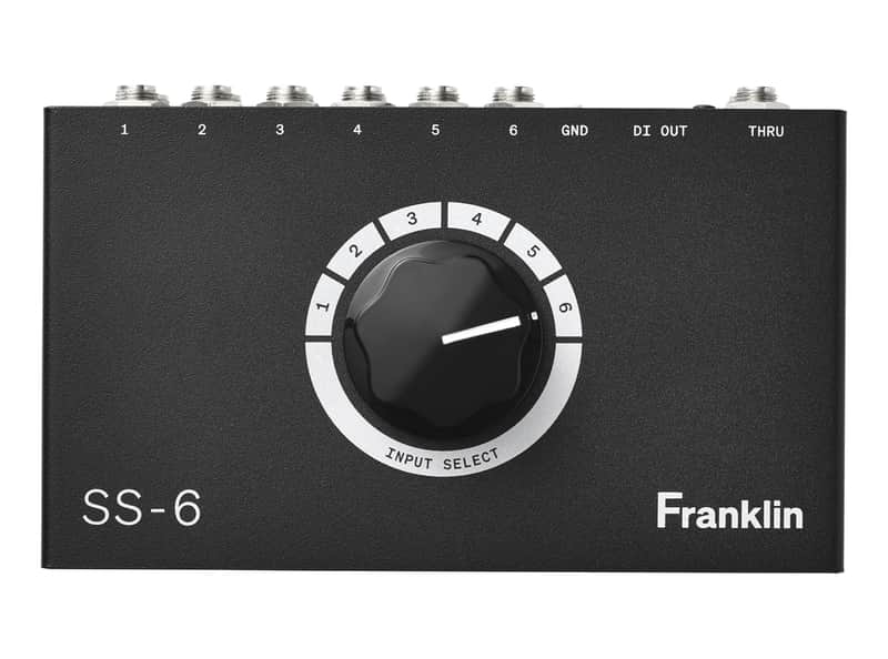 Franklin Audio SS-6 MKII 6-Input Stereo Switcher + DI image 1