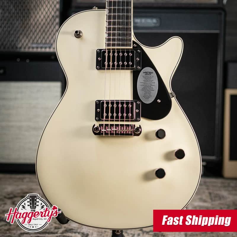 Gretsch Electromatic Premier Jet Electric Guitar - Vintage Pearl - Demo image 1