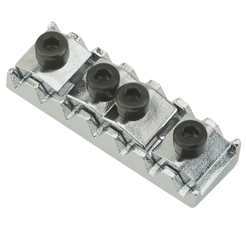 Authentic Floyd Rose 7-String Locking Nut - Chrome image 1
