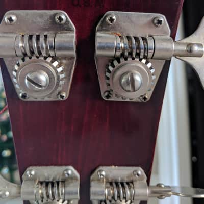 Gibson EB-0 1971 Mahogany, cherry image 7