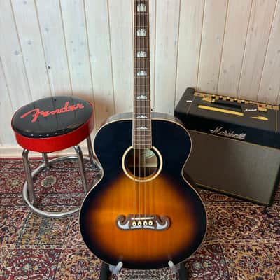 Epiphone El Capitan J-200 Bass 2023 - Aged Vintage Sunburst image 1