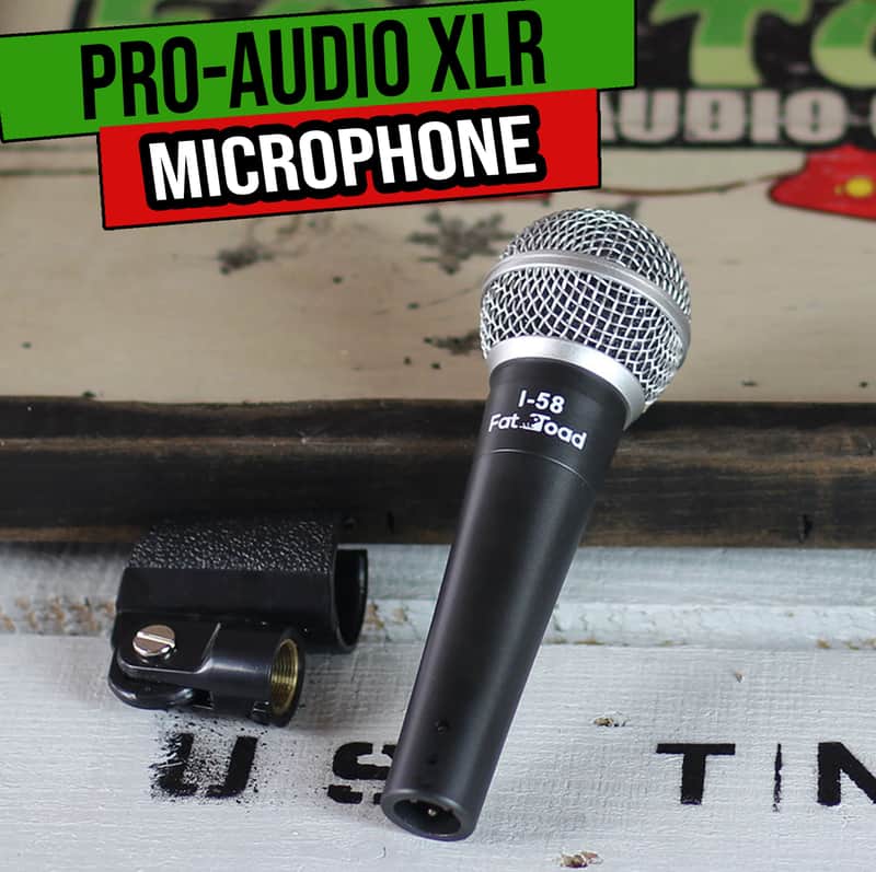 Cardioid Dynamic Vocal Microphones - Music Recording Studio Wired Instrument Mic image 1