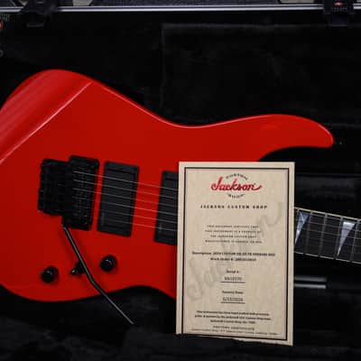 Jackson USA Custom Shop Custom DK 2H FR Dinky Ferrari Red 2026 w/OHSC (B-Stock) image 11