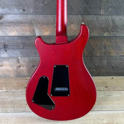 PRS S2 Wood Library Special Semi-Hollow Quilted Top Ebony Fretboard Satin Bonnie Pink Cherry Burst  S2088417 image 11