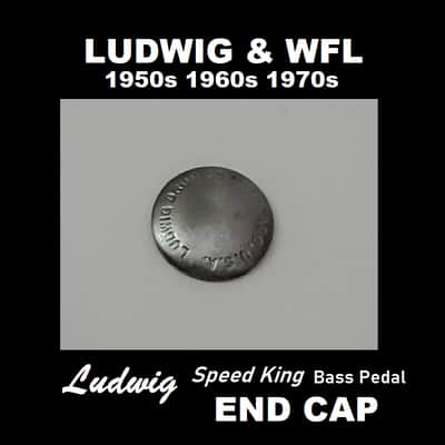 Vintage END CAP Button for LUDWIG & WFL SPEED KING Bass Drum PEDAL *HARD TO FIND* 1950s 1960s 1970s image 2