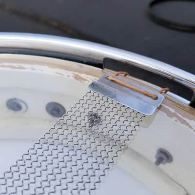 Ludwig No. 905 Jazz Combo 3x13" 6-Lug Piccolo Snare Drum with Keystone Badge SN#126941 (1965) - Oyster Black pearl image 11