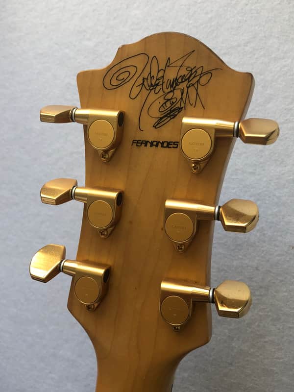 Fernandes MG Electric Guitar Luminous Amiba (アメーバ )Hide