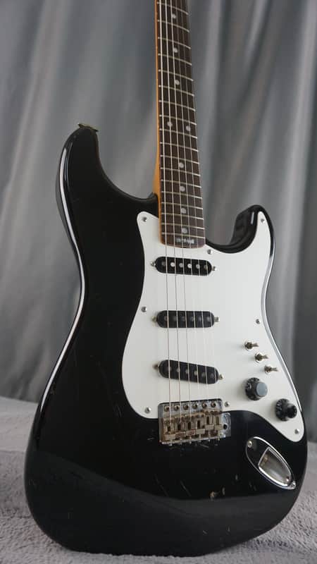 Aria Pro II Strikin' Sound S-Style Japan Black image 1