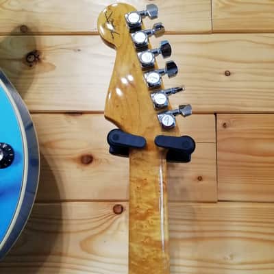 Fender American Custom Strat NOS Rosewood Fingerboard - Amber Natural image 15