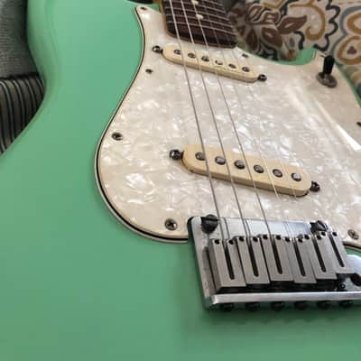 Fender USA Cyclone 2000 Surf Green MIA w/ Noiseless Single Coil Pickups image 15