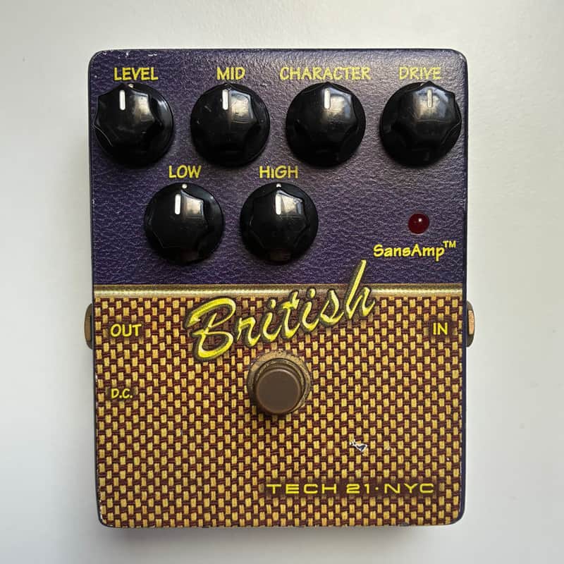 Tech 21 SansAmp Character Series British 2010s - Purple image 1