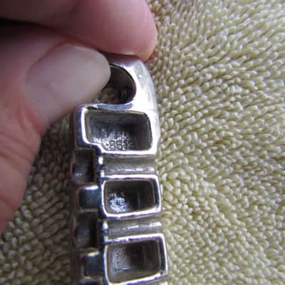 Gibson Lightning Bar Wraparound Compensating Bridge Early 60's Nickel Gibson Compensated Stop Tailpiece Cool Vintage Part image 6