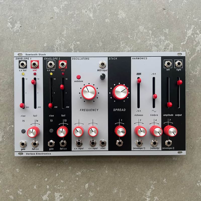 Verbos Electronics Sawtooth Stack 2025 - Silver image 1