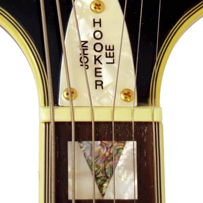 Epiphone John Lee Hooker Signature Boogie Man Sheraton 1999 - Ebony image 16