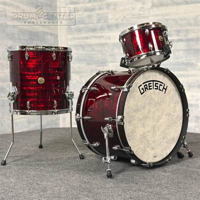 Gretsch Broadkaster 3pc Drum Set 22/12/16 Ruby Red Pearl